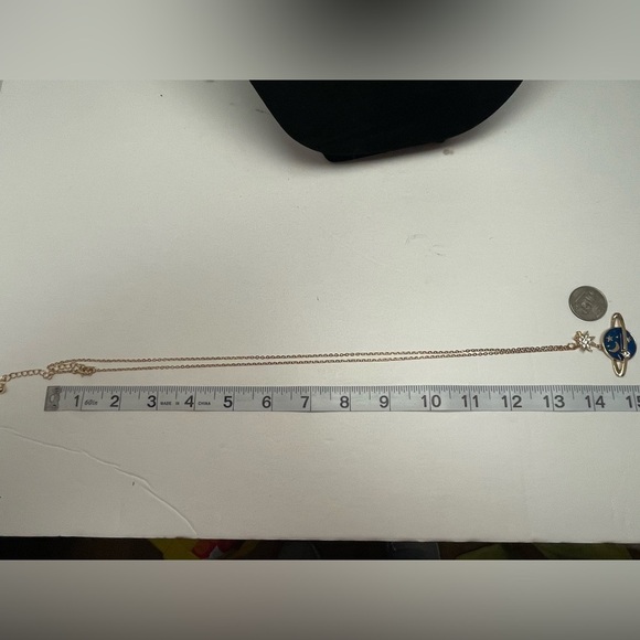 Starry Skies Jupiter and Star Necklace - Picture 3 of 4